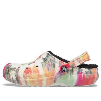 Zuecos Crocs Classic Tie Dye Multicolor Negro 206341-0C4