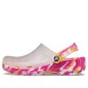 Zuecos Crocs Classic Translucent Marbled «Transparent Pink» 207407-94S