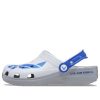Zuecos Crocs Classic US Air Force «Blanco Azul Gris» 207752