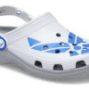 Zuecos Crocs Classic US Air Force «Blanco Azul Gris» 207752