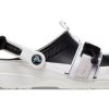 Zuecos Crocs Classic Zip Tie Buckle «Negro Blanco» 208127-066