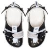 Zuecos Crocs Classic Zip Tie Buckle «Negro Blanco» 208127-066