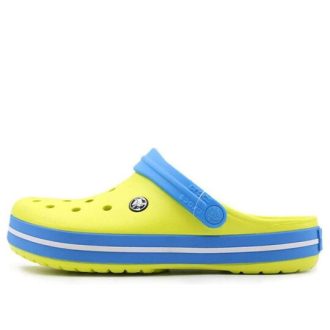 Zuecos Crocs Crocband «Amarillo Azul» 11016-73E