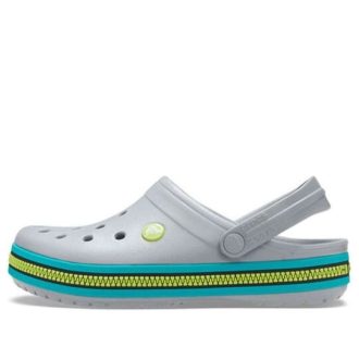 Zuecos Crocs Crocband con cremallera «Gris Aguamarina» 206594-0GV