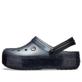 Zuecos Crocs Crocband con plataforma metálica «Negro» 205912-002