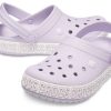 Zuecos Crocs Crocband Logo Mania «Lila» 205914-549