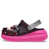 Zuecos Crocs Crush «Barbie Negro Rosa» 208819-001
