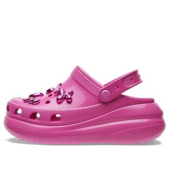 Zuecos Crocs Crush High Shine «Rosa Eléctrico» 209285-6QQ