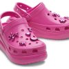 Zuecos Crocs Crush High Shine «Rosa Eléctrico» 209285-6QQ
