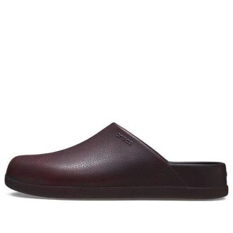 Zuecos Crocs Dylan bruñidos «Cereza oscura» 209517-6WD