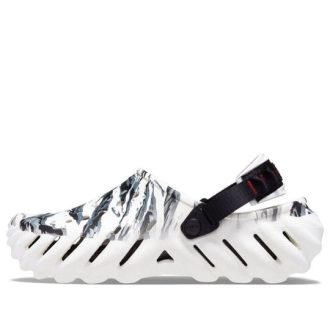 Zuecos Crocs Echo Tiger «Blanco y negro» 208418-103