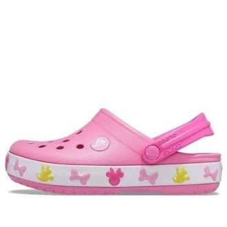 Zuecos Crocs Fun Lab Mickey Lights «Rosa Multi» 207459-669