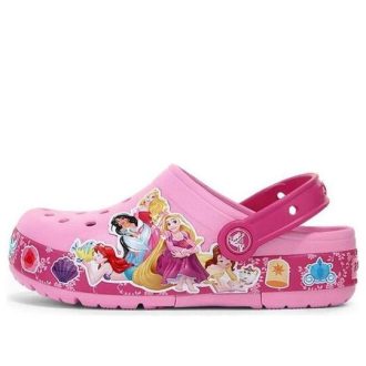 Zuecos Crocs Fun Lab Princess Band Light (GS) «Rosa» 205496-6I2
