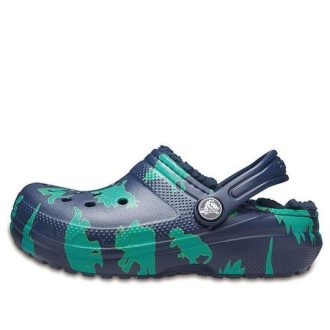 Zuecos Crocs (GS) Baya Graphic «Azul Verde» 204817-41D