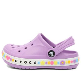 Zuecos Crocs (GS) Bayaband Charm Band «Orquídea» 208101-5PR