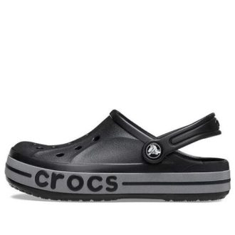 Zuecos Crocs (GS) Bayaband con banda reflectante «Negro Gris» 209213-001