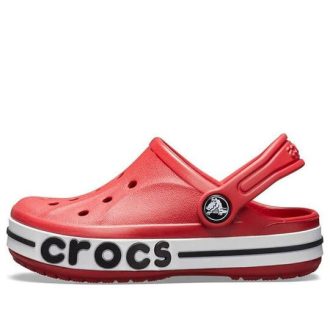 Zuecos Crocs (GS) Bayaband «Rojo y blanco» 205100-6EN