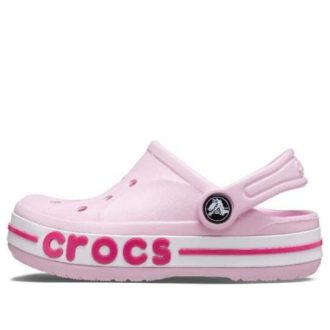 Zuecos Crocs (GS) Bayaband «Rosa y blanco» 207019-6TG