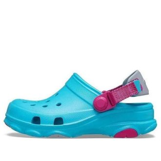 Zuecos Crocs (GS) Classic All-Terrain «Azul rosa» 207011-4SL