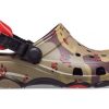 Zuecos Crocs (GS) Classic All-Terrain Camo «Marrón, verde y negro» 207327-960