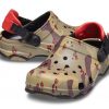 Zuecos Crocs (GS) Classic All-Terrain Camo «Marrón, verde y negro» 207327-960
