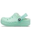 Zuecos Crocs (GS) Classic Baya con forro «Mint» 205977-3TI