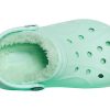 Zuecos Crocs (GS) Classic Baya con forro «Mint» 205977-3TI