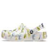 Zuecos Crocs (GS) Classic Character Print «Blanco» 209697-9DH