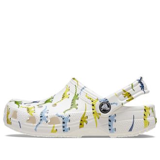 Zuecos Crocs (GS) Classic Character Print «Blanco» 209697-9DH
