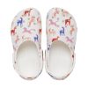 Zuecos Crocs (GS) Classic Character Print K «Blanco, Rojo, Azul» 209695-9CD