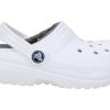 Zuecos Crocs (GS) Classic con forro «Blanco» 207010-10M