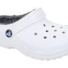 Zuecos Crocs (GS) Classic con forro «Blanco» 207010-10M