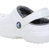 Zuecos Crocs (GS) Classic con forro «Blanco» 207010-10M