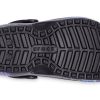 Zuecos Crocs (GS) Classic con forro de felpa «Black Lightning» 207322-0C4