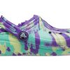 Zuecos Crocs (GS) Classic con forro jaspeado «Multicolor neón morado» 207238-573