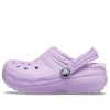 Zuecos Crocs (GS) Classic con forro «Lila» 203506-5PR