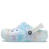 Zuecos Crocs (GS) Classic con forro Out of the World «Azul Multicolor» 207322-90H