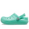 Zuecos Crocs (GS) Classic con forro «Turquesa» 203506-3U3