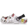 Zuecos Crocs (GS) Classic Cruella «Blanco y negro» 207397-100