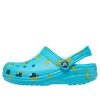 Zuecos Crocs (GS) Classic Food Print «Digital Aqua» 207150-4SL