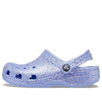 Zuecos Crocs (GS) Classic Glitter «Azul» 206993-5Q6
