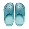 Zuecos Crocs (GS) Classic Glitter «Azul Verde Azulado» 206993-4SS