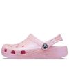Zuecos Crocs (GS) Classic Glitter «Rosa» 206993-6S0