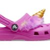 Zuecos Crocs (GS) Classic I AM Unicorn «Fucsia Dorado» 209081-6UB