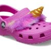 Zuecos Crocs (GS) Classic I AM Unicorn «Fucsia Dorado» 209081-6UB