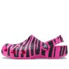 Zuecos Crocs (GS) Classic Out of This World «Rosa Eléctrico Negro» 206739-6QS
