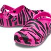 Zuecos Crocs (GS) Classic Out of This World «Rosa Eléctrico Negro» 206739-6QS