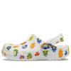 Zuecos Crocs (GS) Classic Seasonal Print «Blanco Multi» 207345-94S