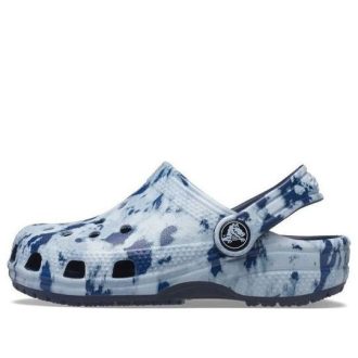 Zuecos Crocs (GS) Classic Tie Dye Mania «Marble Bue» 206486-95T