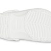 Zuecos Crocs (GS) Classic Warm, ligeros, color blanco y gris, 205977-11H